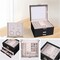 Jewelry Boxes for Women Girls, 3-Layer Jewelry Organizer with Glass Lid, 2 Drawers Jewelry Organizer Box for Earring, Ring, Necklace, Bracelets